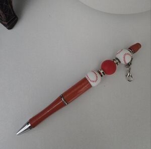 Handmade Baseball Themed Pen ⚾️